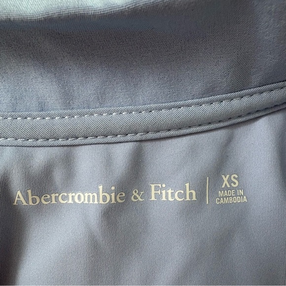 Abercrombie & Fitch Traveler Polo Mini Dress | Light Blue | XS - Picture 8 of 11